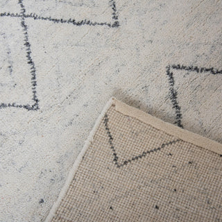 Rizzy Posh PSH001 White / Gray Area Rug Room Image Feature