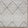 Rizzy Posh PSH002 White / Brown Area Rug Detail Image