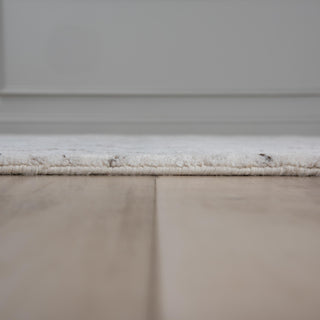 Rizzy Posh PSH002 White / Brown Area Rug Edge Image