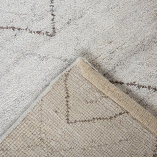 Rizzy Posh PSH002 White / Brown Area Rug Room Image Feature