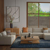 Rizzy Qatar QAT032 Blue Area Rug Room Image Feature
