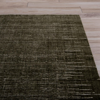 Rizzy Qatar QAT033 Green Area Rug Detail Image