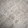 Rizzy Radiance RNC667 Brown / White Area Rug Angle Image