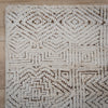 Rizzy Radiance RNC667 Brown / White Area Rug Detail Image