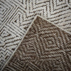 Rizzy Radiance RNC667 Brown / White Area Rug Room Image Feature
