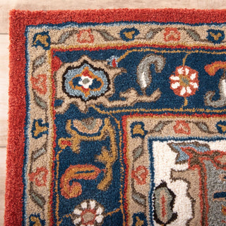Rizzy Sapphire SAH449 Red / Blue Area Rug Detail Image