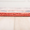 Rizzy Sapphire SAH449 Red / Blue Area Rug Edge Image
