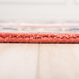 Rizzy Sapphire SAH449 Red / Blue Area Rug Edge Image