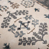 Rizzy Sapphire SAH550 Ivory / Gray Area Rug Corner Image