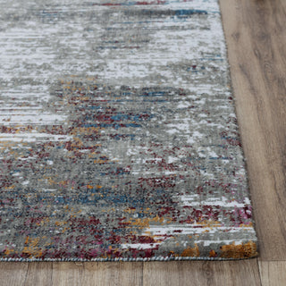 Rizzy Signature SGN694 Gray Area Rug Detail Image