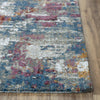 Rizzy Signature SGN698 Gray / Blue Area Rug Detail Image