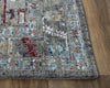 Rizzy Signature SGN730 Gray Area Rug Detail Image