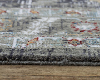 Rizzy Signature SGN730 Gray Area Rug Edge Image