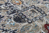 Rizzy Signature SGN771 Dark Gray Area Rug Corner Image