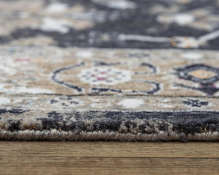 Rizzy Signature SGN771 Dark Gray Area Rug Edge Image
