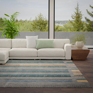 Rizzy Spectrum SPT208 Gray Area Rug Room Image Feature