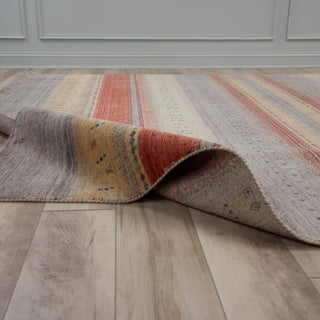 Rizzy Spectrum SPT210 Gold Area Rug Backing Edges