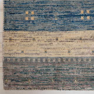 Rizzy Spectrum SPT212 Gray Area Rug Detail Border Edge