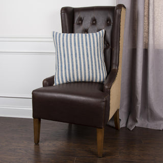 Rizzy Pillows T11039 Blue/ Natural Room Image Feature