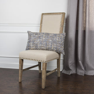 Rizzy Pillows T11397 Blue Multi Edge Image