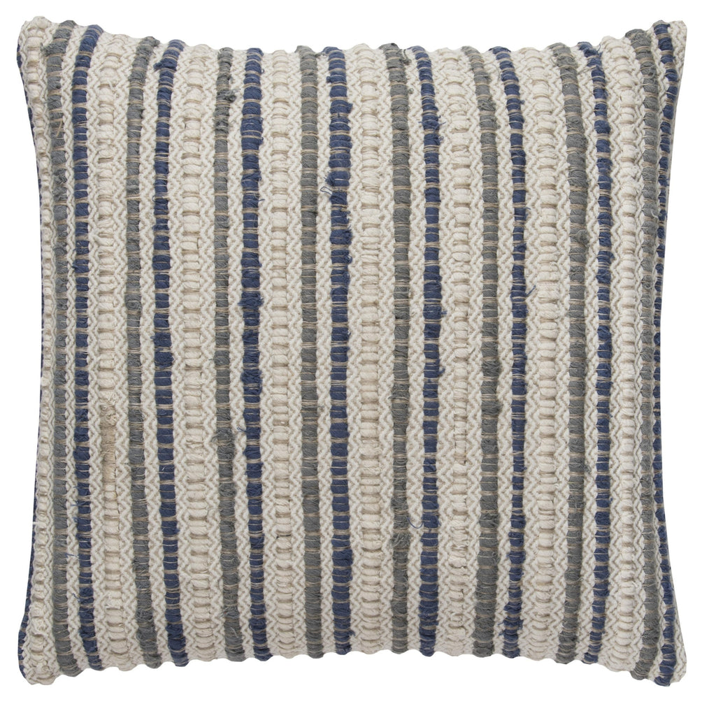 Rizzy Pillows T11561 Blue/ Natural main image