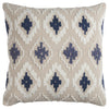Rizzy Pillows T11762 Natural Indigo main image