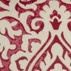 Rizzy Pillows T11815 Red/ Natural Corner Image
