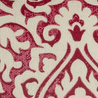 Rizzy Pillows T11815 Red/ Natural Corner Image