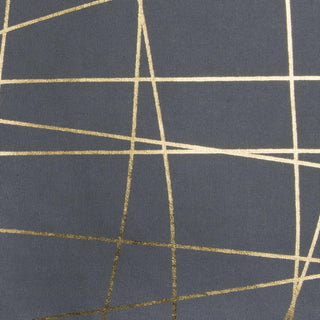 Rizzy Pillows T11963 Grey/ Gold Metallic by Rachel Kate Corner Image