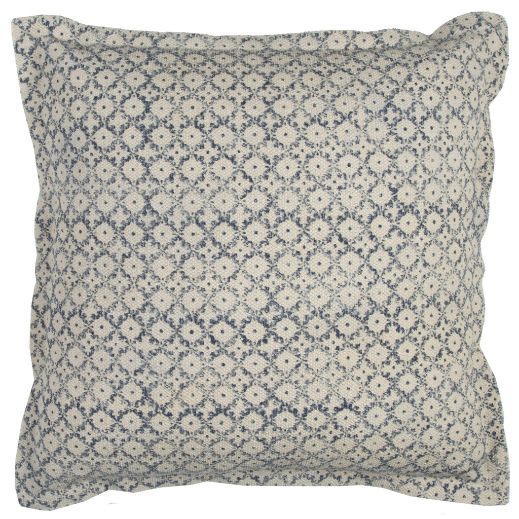 Rizzy Pillows T12239 Blue/ Natural main image