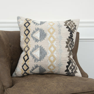 Rizzy Pillows T14621 Natural Edge Image