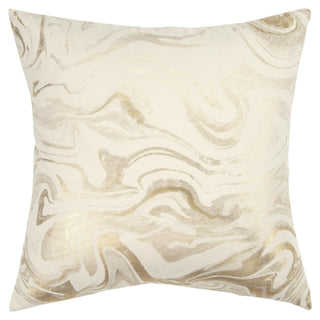 Rizzy Pillows T14676 Ivory/Gold main image