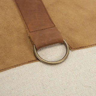 Rizzy Pillows T14785 Natural/ Camel Corner Image