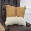 Rizzy Pillows T14785 Natural/ Camel Room Image Feature