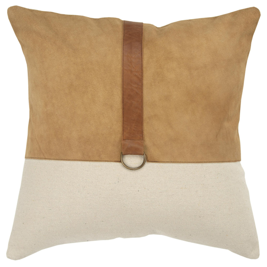 Rizzy Pillows T14785 Natural/ Camel main image