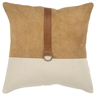 Rizzy Pillows T14785 Natural/ Camel main image
