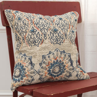 Rizzy Pillows T15474 Natural Room Image Feature