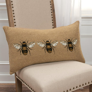 Rizzy Pillows T16591 Natural Edge Image