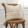 Rizzy Pillows T17127 Beige Room Image Feature