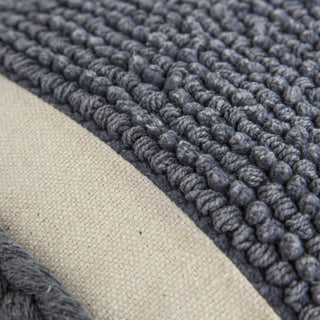Rizzy Pillows T17544 Grey Corner Image