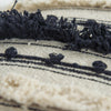 Rizzy Pillows T17596 Natural/Black Corner Image