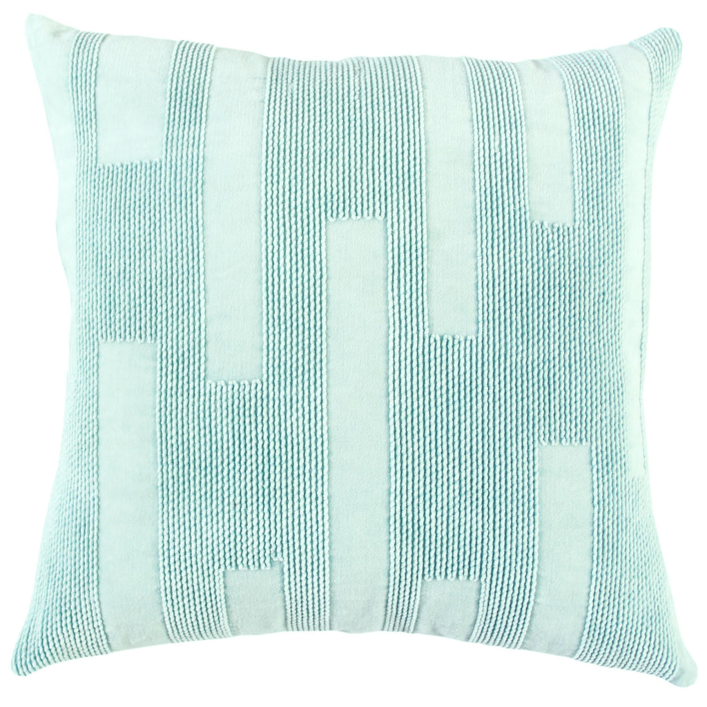 Rizzy Pillows T17859 Aqua main image