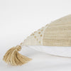 Rizzy Pillows T17944 Ivory/ Blush Detail Image