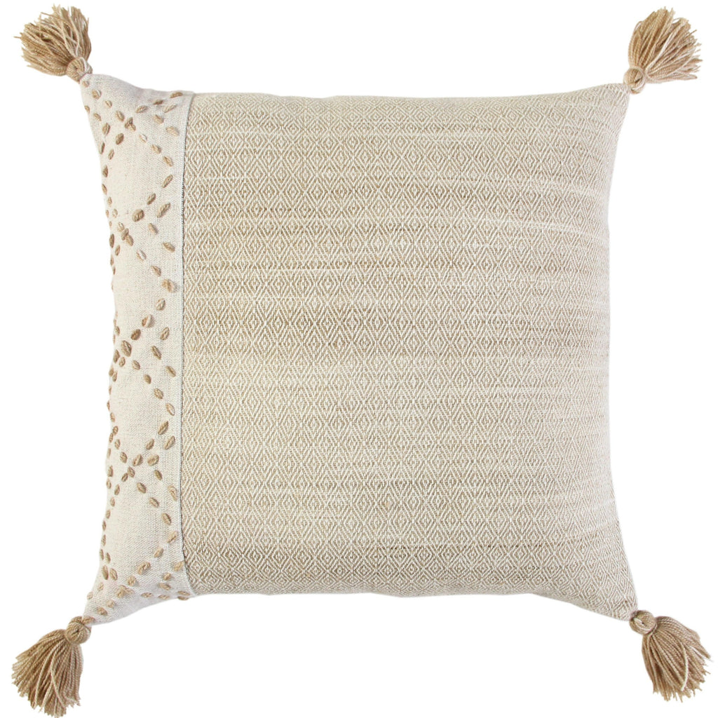 Rizzy Pillows T17944 Ivory/ Blush main image