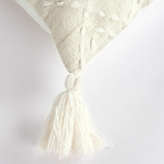 Rizzy Pillows T17946 Ivory/Ivory Angle Image