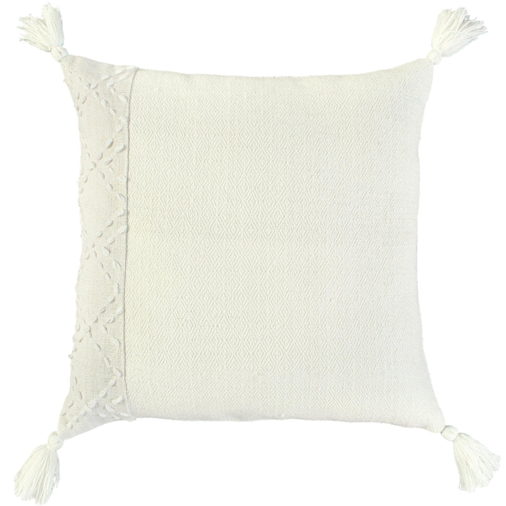 Rizzy Pillows T17946 Ivory/Ivory main image