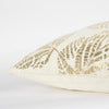 Rizzy Pillows T17971 Ivory/Gold Detail Image