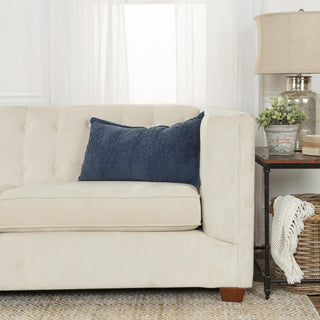 Rizzy Pillows T19104 Navy Edge Image