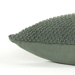 Rizzy Pillows T19109 Olive Green Detail Image