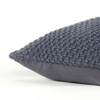 Rizzy Pillows T19110 Dk Grey Detail Image